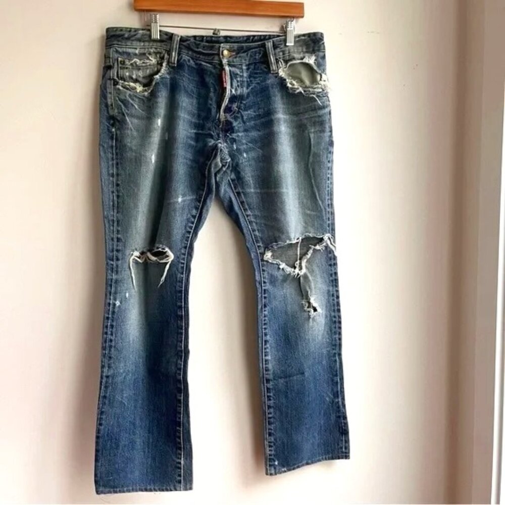 Y2K DSquaed2 Distressed Jeans